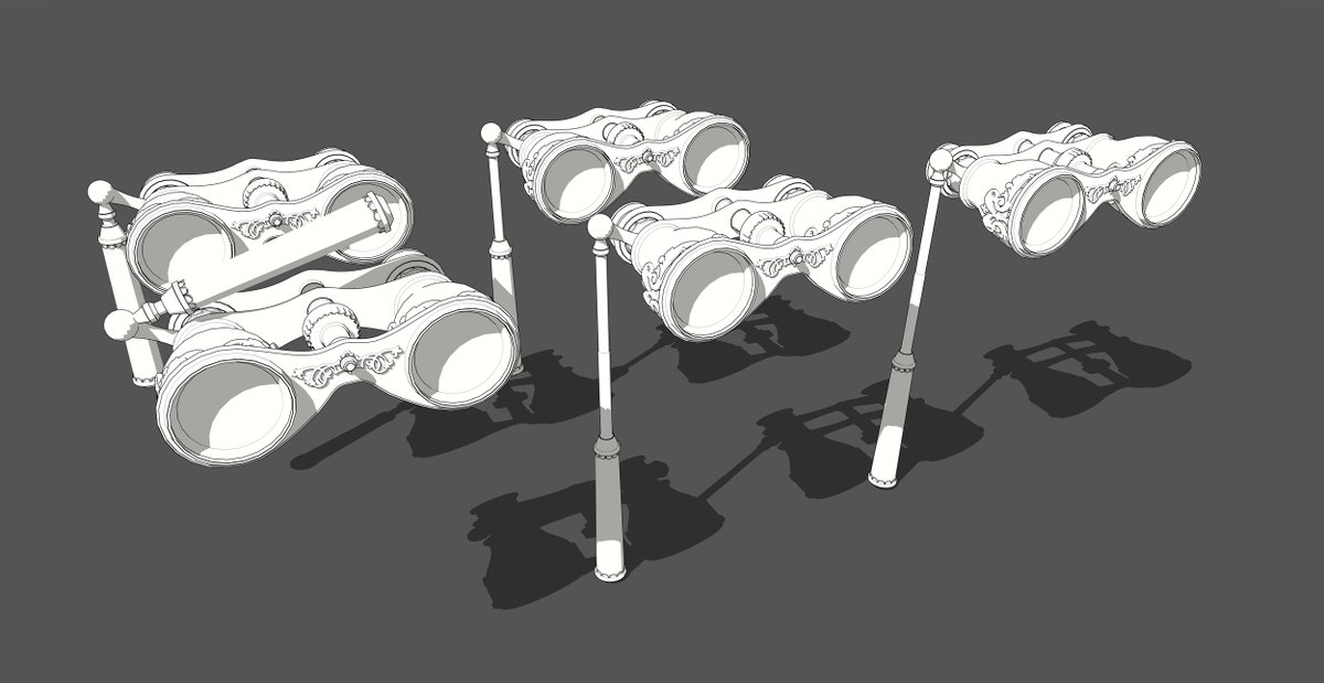 12months_made's tweet photo. 오페라글라스 제작 중입니다. 👀
Working on an opera glass.
Coming soon.
#ACON3D #SketchUp #ClipStudio #3DAssets https://t.co/8yjaGxdXoW