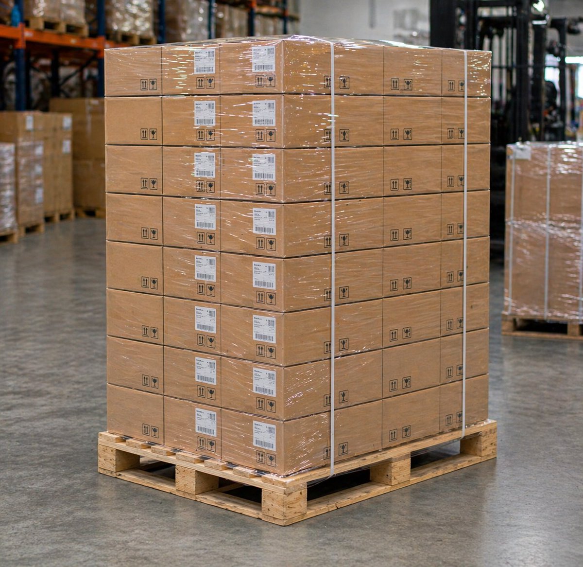 piyong_digilogi's tweet photo. パレットで届いた荷物を、わざわざ全部ばらす。

ドライバーが箱を一つずつトラックへ積み込み、到着したら、また一つずつパレットに戻して納品する。

いや、何をしているんですか。

パレットとは、何十箱もの荷物をフォークリフトで一気に動かすための台です。

本来なら数分で積み、数分で降ろせる。

それを全部ばらして、最後は人間の腕と腰で運ぶ。

パレットの意味、完全に消えています。
理由があることも分かります。

パレットごと積むと積載量が少し落ちる。
規格が違う。
回収や紛失の問題がある。
納品先がパレットを受け入れない。

でも、それは荷主・倉庫・運送会社が仕組みで解決する問題です。

立場の弱いドライバーの肉体を、物流システムの変換アダプターにして解決する話ではない。

物流DX。
自動化。
効率化。
2030年問題。

立派な言葉はたくさん並ぶのに、最後の帳尻だけは人間の腰で合わせている。

日本の物流で最も酷使されている装置は、いまだにドライバーの身体です。

真夏の荷台で2時間、3時間。
何百個もの箱を積み上げ、汗だくになり、腕も腰も消耗する。

そこから何百キロも走ることもある。
疲労で集中力が落ちれば、事故の危険も増える。

それでも事故が起きれば、
「プロなんだから安全運転しろ」
「運送会社の管理が悪い」
「ドライバーの確認不足だ」

責任だけは現場へ戻ってくる。

順番が逆です。

安全に運転してほしいなら、運転前にドライバーを潰す作業をさせないことです。

もちろん、バラ積みの方が荷物は多く入る。
でも、その「少し多く運べる」という効率のために、

荷役時間が増える。
腰を壊す。
離職者が増える。
事故リスクが上がる。
若い人が来なくなる。

そこまで含めても、本当に効率化になっていますか？

積載効率だけを見て、人間の消耗を計算から外す。
それは効率化ではありません。

人件費と健康を見えない場所へ押し込んでいるだけです。

トラックドライバーは、運転のプロです。
倉庫作業員でも、無料の荷役要員でも、積載率を上げるための緩衝材でもない。

荷役を頼むなら、作業として契約する。
必要な人員を配置する。
必要な料金を払う。

パレット輸送をするなら、荷主から納品先までパレットで流せる仕組みを作る。

本来やるべきことは、それです。

「人手不足で困っている」と言いながら、人が辞めたくなる作業を何十年も残している。

そりゃ、いなくなります。

一般の方にも想像してほしい。

真夏の蒸し暑い箱の中で、何百個もの段ボールを2〜3時間積み、その直後に大型トラックで長距離を安全に走れと言われる。

自分なら続けたいと思いますか？

ドライバーの皆さんに聞きたい。

パレットで来た荷物をばらして積み、到着後にまたパレットへ戻す作業。

最長で何時間かかりましたか？

荷主・倉庫・運送会社の皆さんにも聞きたい。

そのわずかな積載効率は、荷役時間、事故、故障、離職まで含めても、本当に利益になっていますか？

人間を削って成立する効率化は、もう終わりにしませんか。