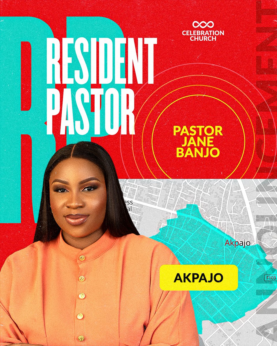 cci__global's tweet photo. With Jesus' joy in our hearts, we are excited to share this amazing news with the people of CCI Akpajo! 🎉❤️

Please join us in celebrating and welcoming Pastor Jane Banjo as the Resident Pastor of CCI Akpajo.

Congratulations, Pastor Jane! We love you, we're praying for you, and we're excited for all that God will do through your leadership.❤️
