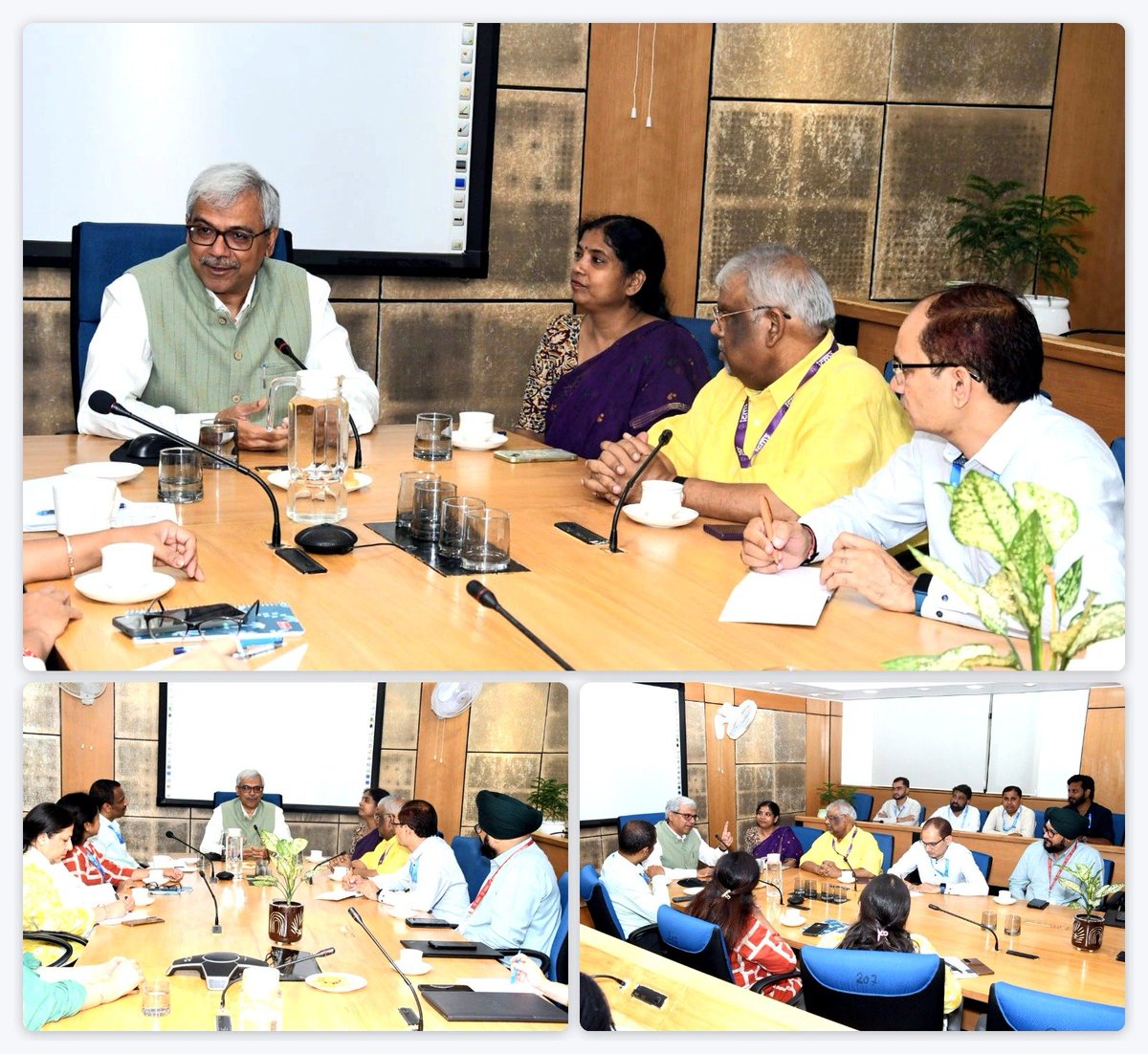 IcmrNichr's tweet photo. @IcmrNichr proudly launched its official website in the gracious presence of the Hon'ble Secretary @DeptHealthRes and Director General @IcmrDelhi.
We express our heartfelt gratitude to Sir for inaugurating the website and for his guidance and unwavering support. 

#ICMR https://t.co/NcZkxBp7df