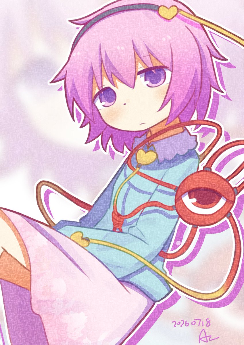 AZP_29's tweet photo. #東方Project  #古明地さとり https://t.co/BdFM6V7rDU