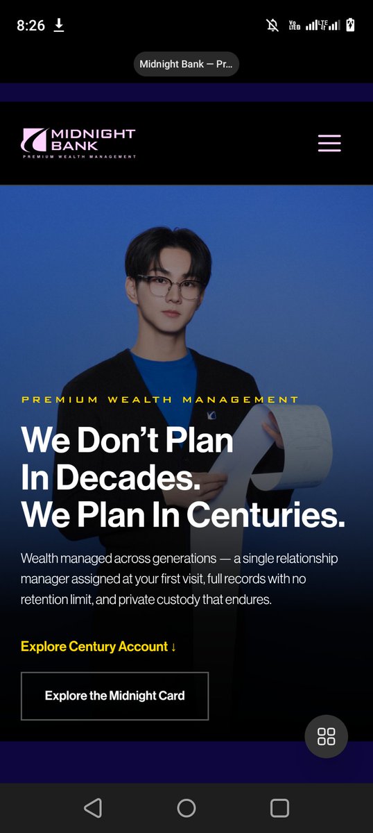 shjayine's tweet photo. EH KEREN BANGET TERNYATA MIDNIGHT BANK INI JUGA PUNYA WEBSITE NYA SENDIRI???!!! BENERAN SENIAT ITU WOIIIII??!!! 😩 https://t.co/47wSNIdBwi