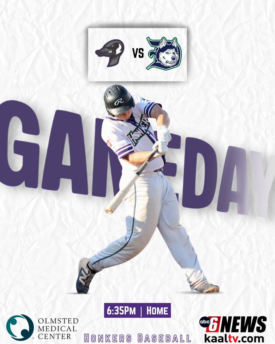 RochHonkers's tweet photo. IT'S HONKER GAMEDAY!!!

The Rochester Honkers take on the Duluth Huskies tonight for our Fireworks Extravaganza at 6:35pm.

First 500 fans receive a "Honker Hanky" upon entry to Mayo Field.

#RochesterHonkers #FunForTheWholeFlock https://t.co/TkcYZtSesv