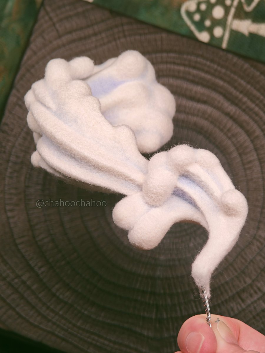 chahoochahoo's tweet photo. 重拾羊毛毡，进度20%
 #handmade #woolfelt  #羊毛毡 #羊毛フェルト作品  #手工 https://t.co/nRiRk9J79t
