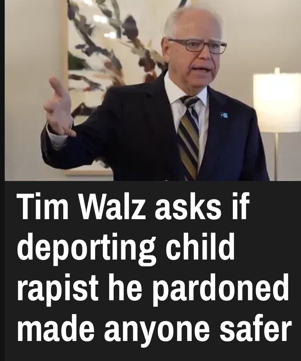 GioBruno1600's tweet photo. On a scale of 1 to 10, how EVIL is Minnesota governor Tim Walz ? https://t.co/Y64X1DBg2E