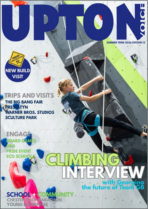UptonVoice's tweet photo. Our latest Upton Voice newsletter is now available to read. The editorial team of learners, with the assistance of Ms Seery, try to capture the voices of our learners and staff and give a flavour of life at school.
https://t.co/hh9liRk98h https://t.co/4ddC60tEzQ