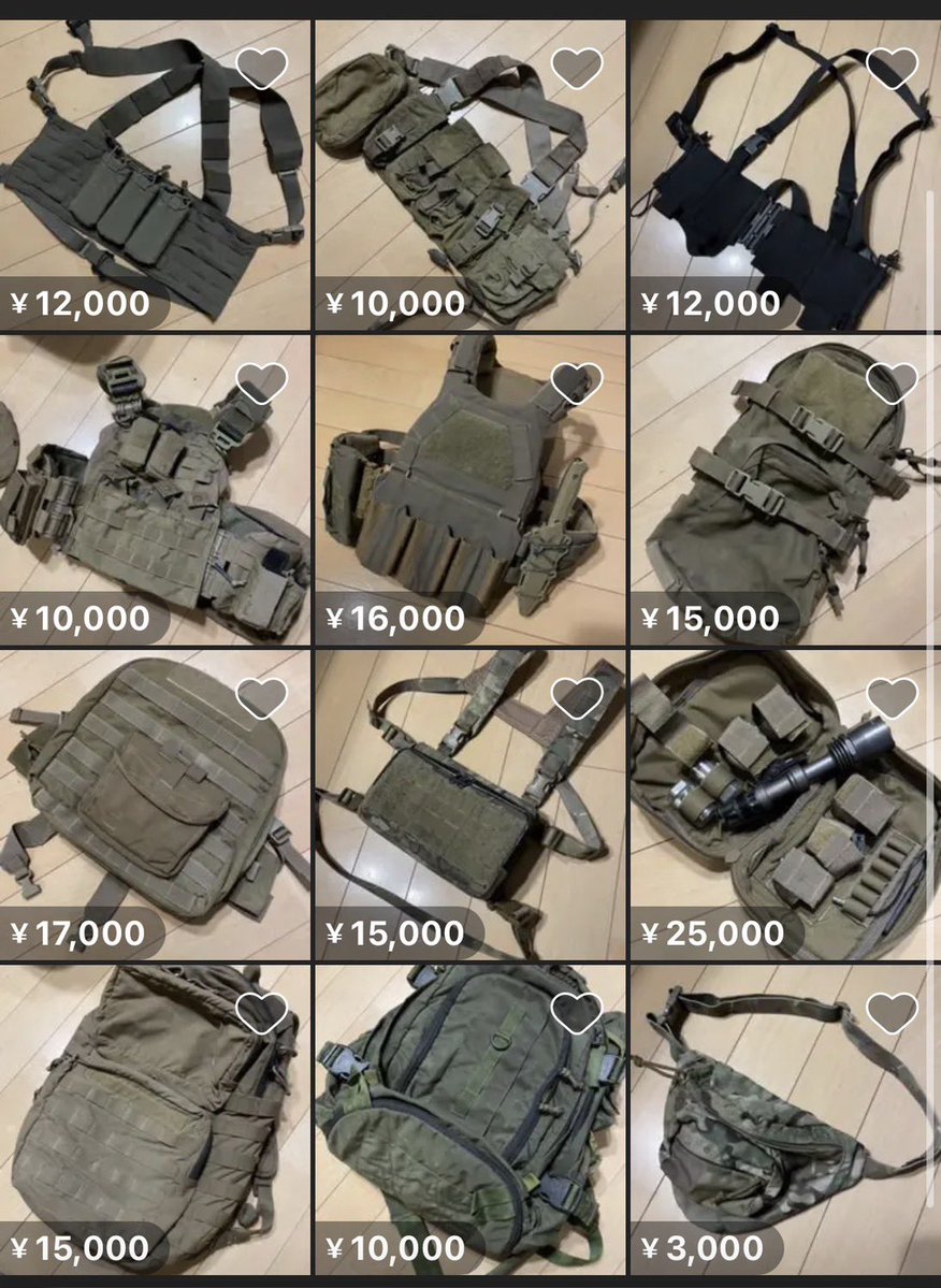 yoshizaru1911's tweet photo. 装備縮小につきいろいろ出品して行きますので、メルカリでの取引はもちろん、XのDMで直接お問い合わせいただければ多少のお値引きは検討致しますのでお気軽にお声掛けください！

※Xでの取引は送料着払いになります。

https://t.co/nm9iGNJW1x

#ミリタリー物販 https://t.co/8TAa5huGjj
