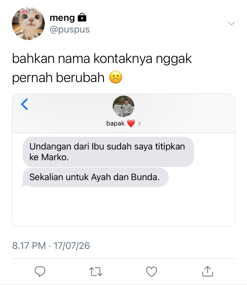 caapetownn's tweet photo. #skynani two tweet au

— what if; karam

from si ayang dan bapak univers 

©️ caapetownn https://t.co/I5aidpEUIe