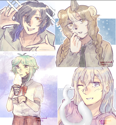 overcookednggts's tweet photo. artfight attacks.... https://t.co/4Mnk9pS7Bu