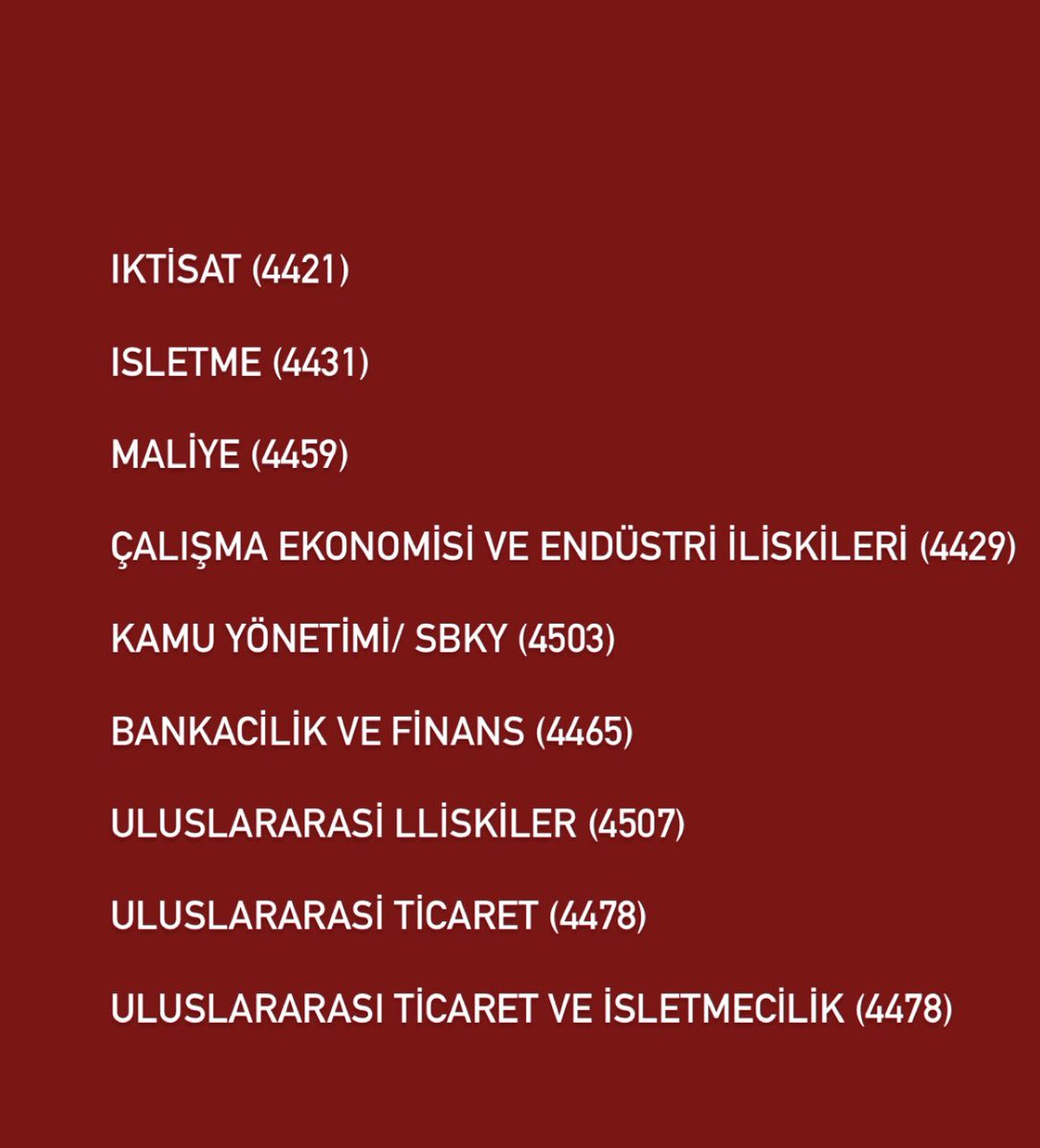 pinarsu777's tweet photo. @edipuzen İİBF mezunları, İİBF bünyesindeki tüm bölümler için ayrım yapılmaksızın, DKMP Genel İdare Hizmetleri (GİH) kadrolarına ilk defa atanma yoluyla atama beklemektedir.

@muhiddinsahinn @AhmetGumen @bekirgizligider @akadirpolat1 @ahmtbgc @Seyfullahaslntk @pebaysa @kadircokcetin06 https://t.co/SQbvsBzmaV