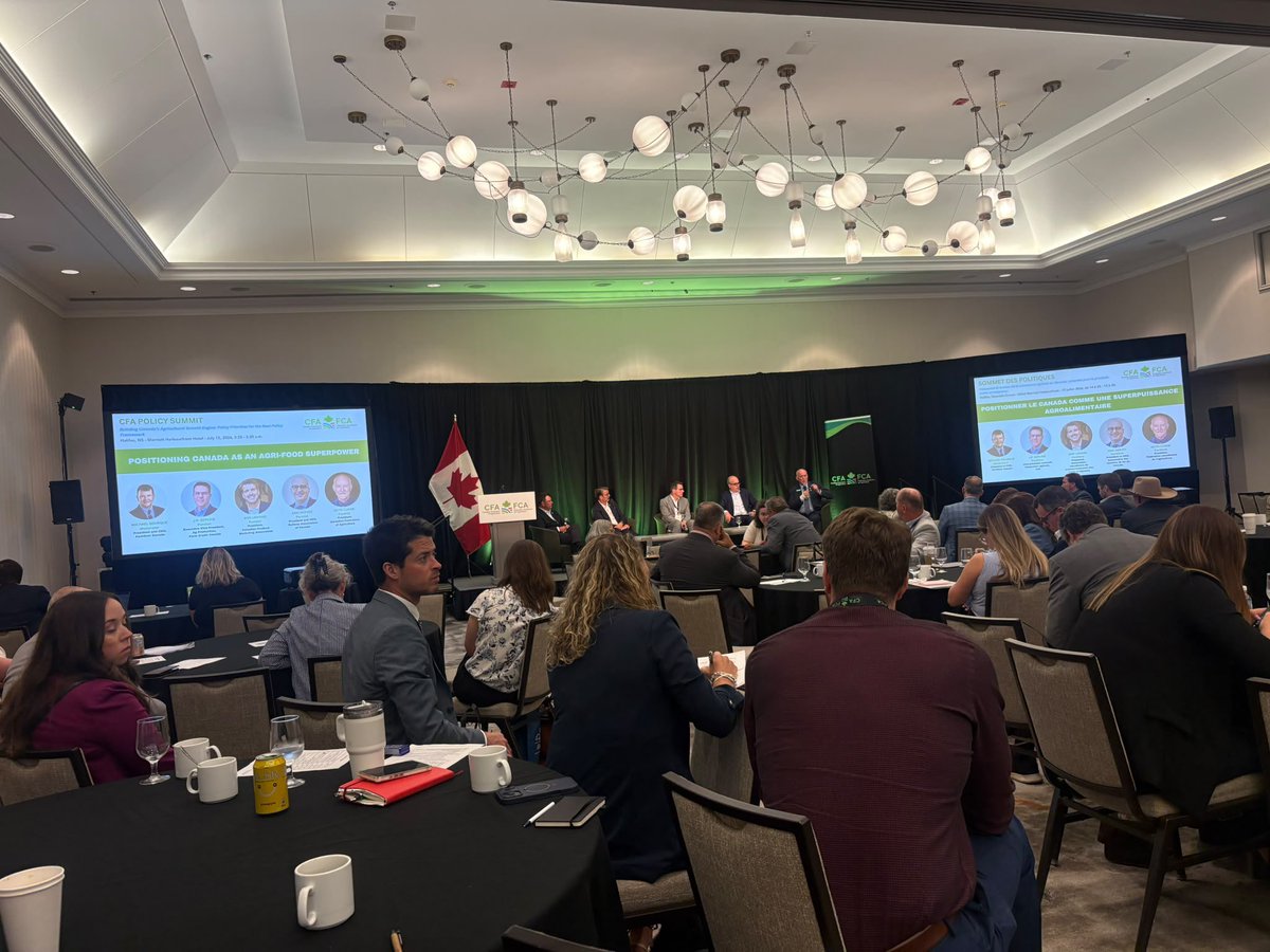GrainGrowers's tweet photo. GGC was proud to be part of this week’s @CFAFCA Summer Meeting and Ministers’ Roundtable.

Bringing the sector together is essential as we work to strengthen competitiveness, trade, and build a more resilient future for Canadian agriculture. #cdnag https://t.co/JKDd38qBgW