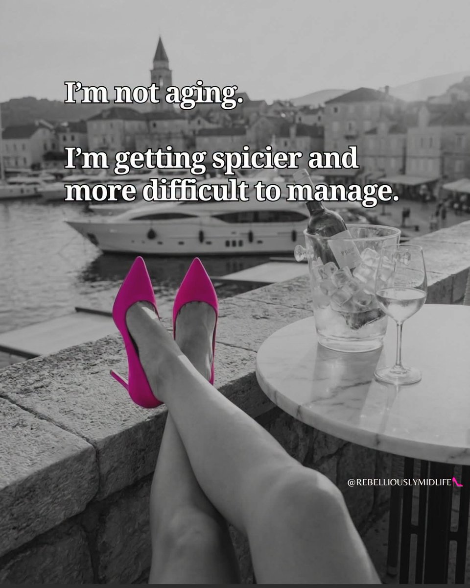 007LadyP's tweet photo. Somewhere along the way, I stopped trying to be easier to handle.

I stopped apologising for having opinions.
I stopped shrinking to make other people comfortable.
I stopped asking for permission to take up space. https://t.co/M8ckWPfVQj