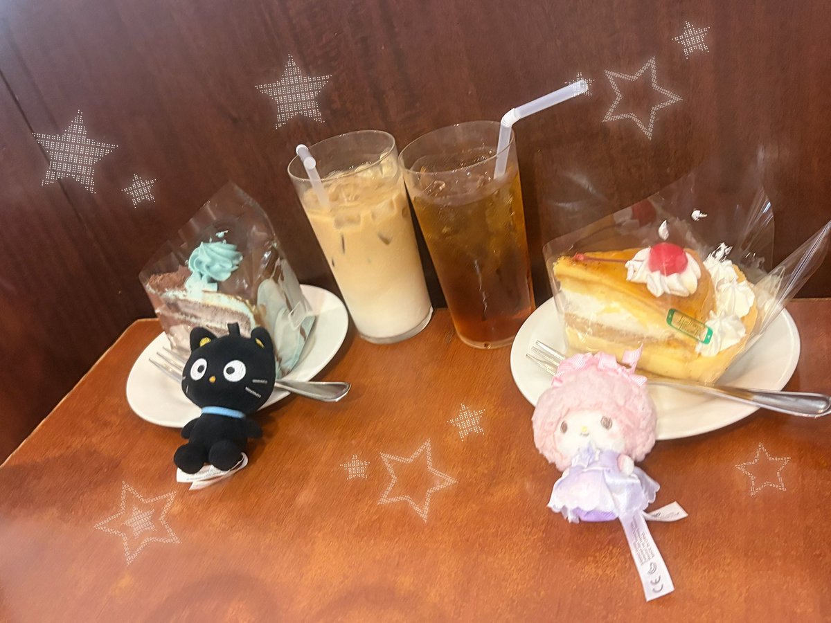 hachiware_muun's tweet photo. アモカフェ前半記録ჱ̒˶ｰ̀֊ｰ́ )

1回目はりりちゃん！
ピアノちゃん誕生日のピューロ帰りにいけてサンリオデー🎶

2回目はちみちゃん！
カフェでサンリオ合わせもできてはぴ✨

3回目はにぃむちゃんと！
この界隈の初合致久しぶりだから大緊張だったけど楽しかった🎶また是非会ってください🤍 https://t.co/ajTGzHlUNb