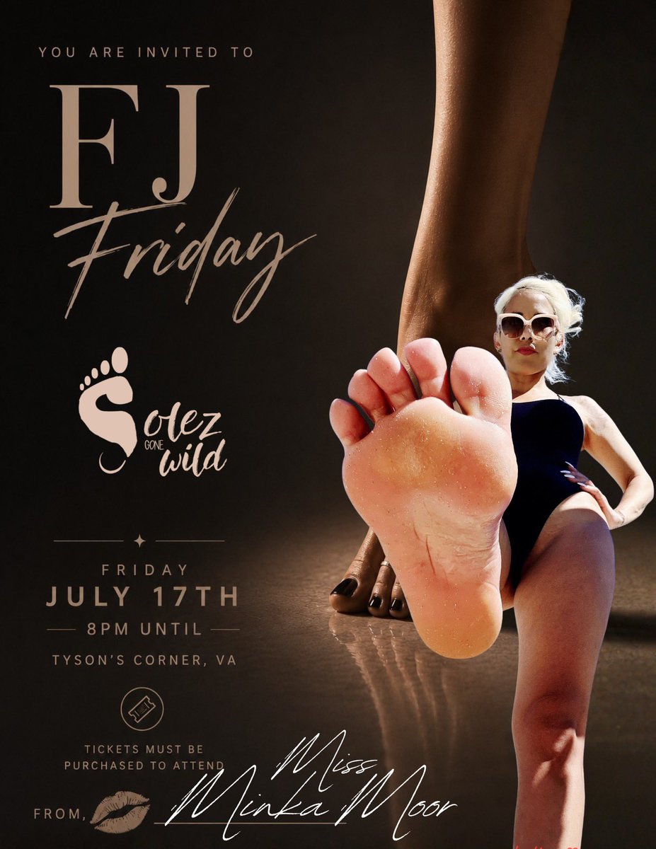 Solezgonewild's tweet photo. DMV, it’s TONIGHT. 

 🗓️ Friday July 17th 
📍Tyson’s Corner, VA 
⏰ 8pm until 
🚫 21+ with valid ID to attend 
🍹 Craft cocktails from the DMV’s FFC bartender
🎟️ Tickets must be purchased to attend https://t.co/DZQCYBG8tS