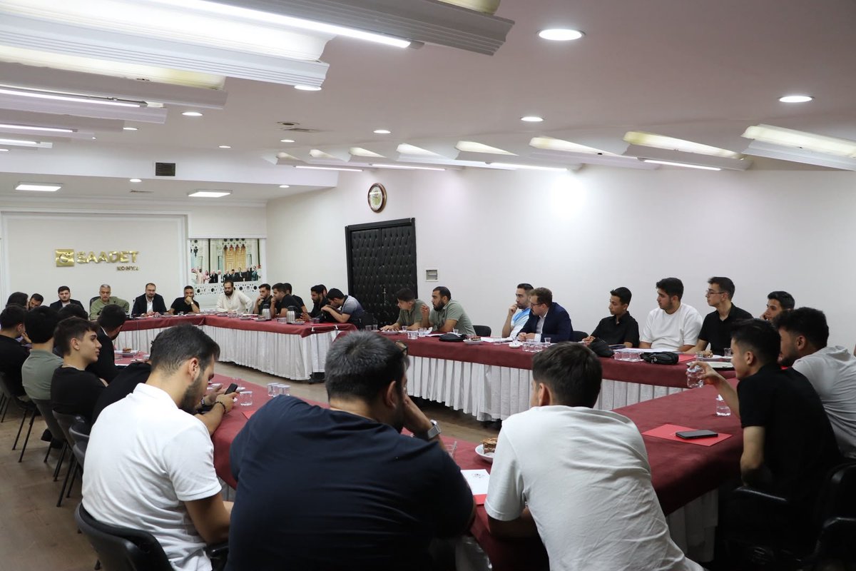 gencsaadet's tweet photo. Genel Merkez Gençlik Kolları Başkan Yardımcımız İsmail Furkan Öztürk, Konya Gençlik Kolları teşkilatımızın düzenlediği 'Gençlik Çalıştayı'na katılım sağladı. https://t.co/JkTyhP8ksn