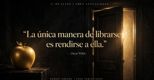 Posicionpropia's tweet photo. La gente no quiere tentación. Quiere CEDER a ella.
Tu tarea no es informar. Es crear una tentación más fuerte que su rutina.
Apunta a su debilidad dominante y tu mensaje vende solo.
@RobertGreene @INALDE 
#Comunicación #Liderazgo #MarcaPersonal
https://t.co/R6jHsdlQtO https://t.co/SkGgprfems