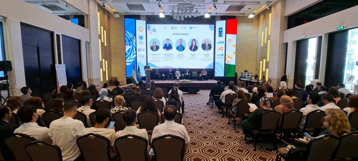 Tika_Tajikistan's tweet photo. Duşanbe'de, Birleşmiş Milletler, Amerikan Ticaret Odası (AmCham) ve Tacikistan Engelliler Birliği tarafından düzenlenen Kapsayıcı İstihdam Forumu'na katılım sağladık. 

TİKA olarak, engelli bireyler için istihdam fırsatlarını desteklemeye ve tüm sektörlerde kapsayıcı büyümeyi teşvik etmeye devam ediyoruz.

@Tika_Turkiye