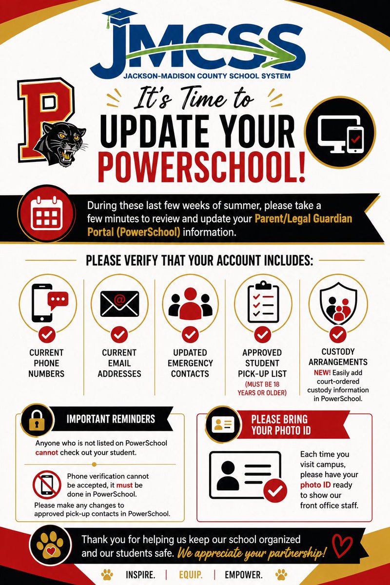 Pope School Panthers tweet media