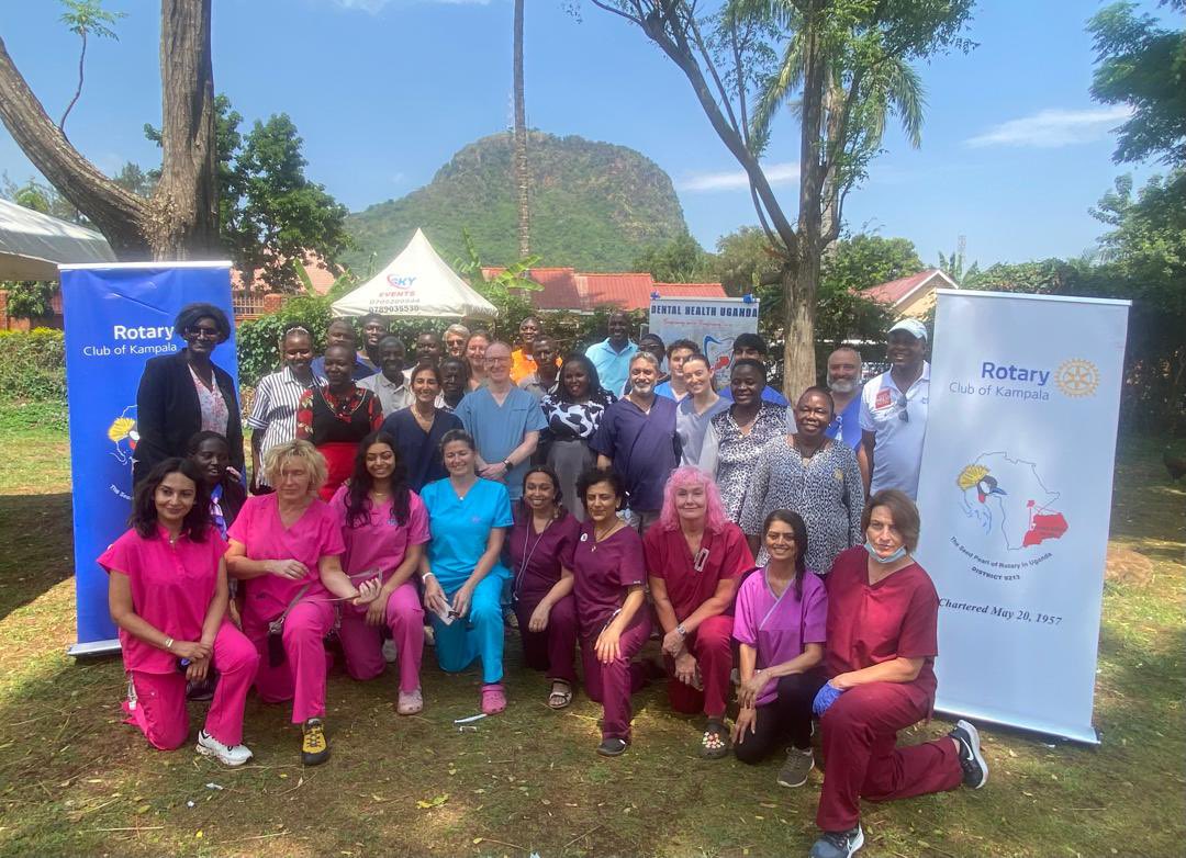 KampalaRotary's tweet photo. Every smile restored reflects the impact of service. Together with Rotary friends from Austria and Germany and SmileStar Charity, we brought free dental care to hundreds of people across Tororo District, restoring smiles and improving lives.
#RotaryEyamba https://t.co/pbvbIXC5AL