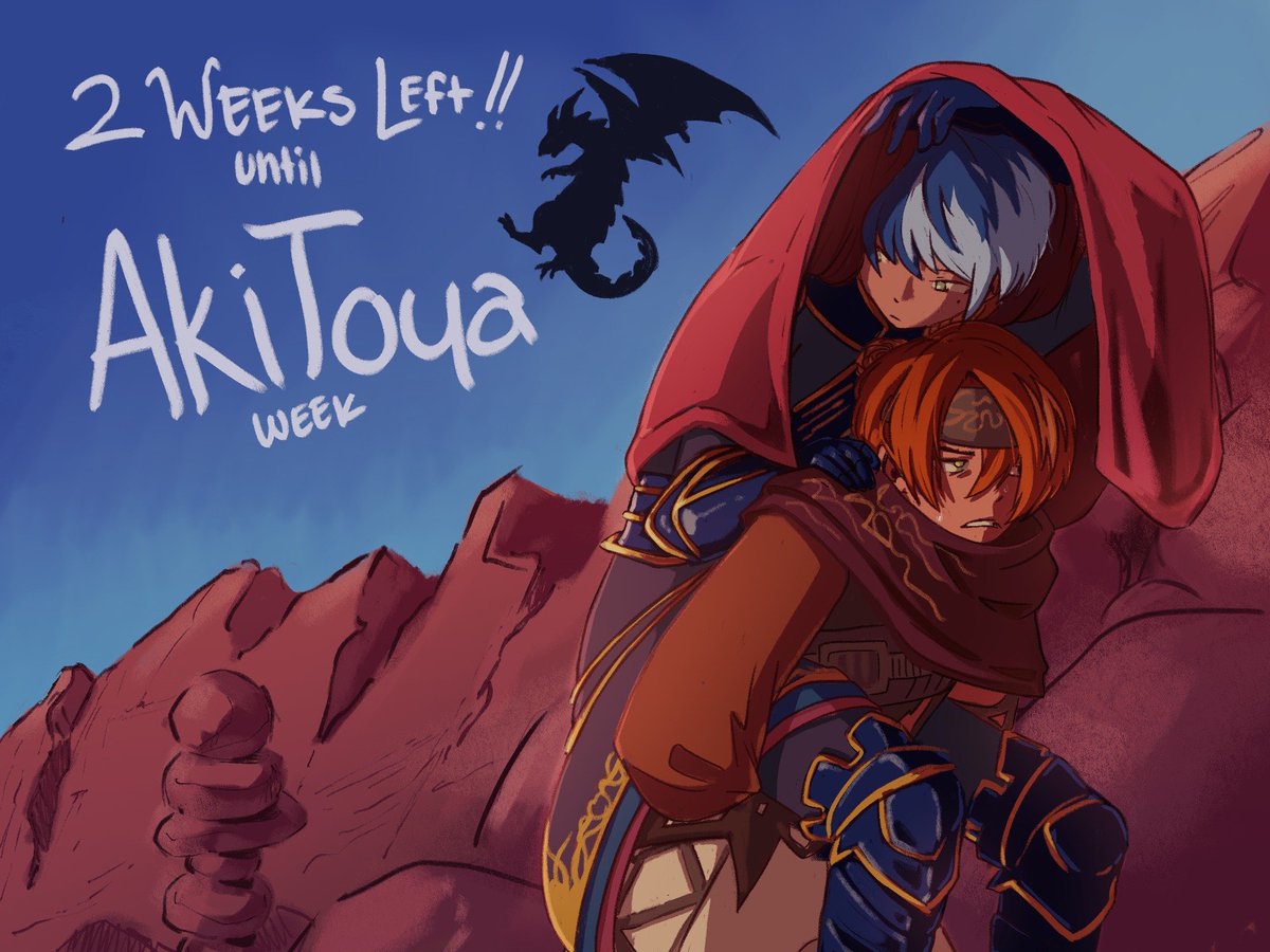 AktyWeek's tweet photo. 2 weeks to go! 🐉🏜️

🖌️ @seasgross 
#aktyweek26 https://t.co/xmUMHBby4Q