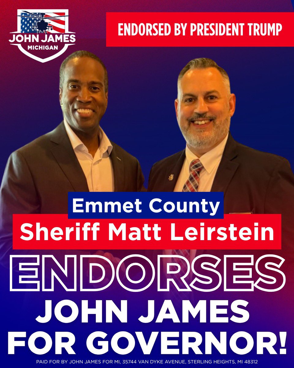 John James tweet media