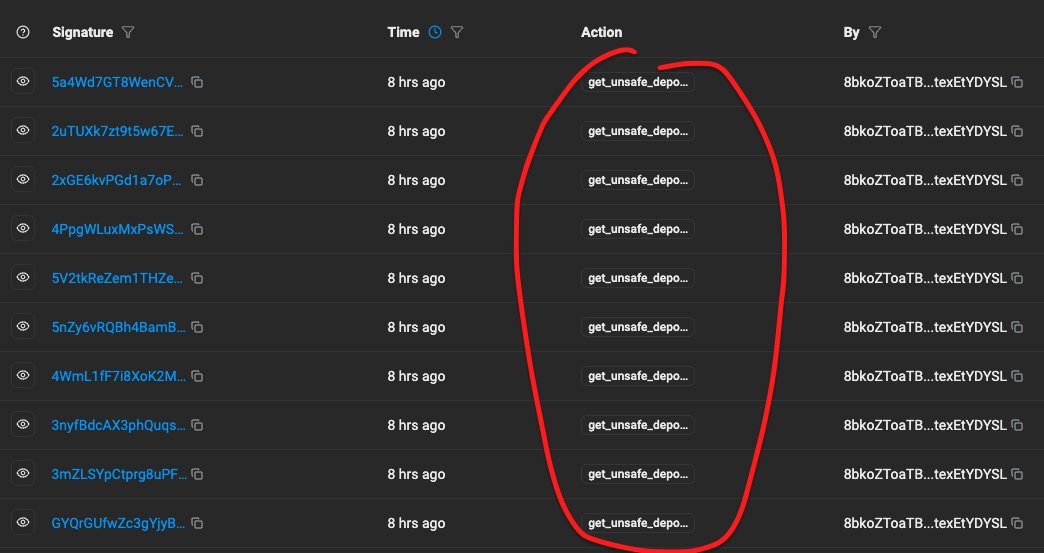 zacodil's tweet photo. The Across attacker didn't find a hidden bug. He used a function the code openly calls "unsafe". I pulled the on-chain calls, here's the attack step by step.

The Solana wallet draining the relayer did one thing, over and over, 7 hours before Across said a word: it called an instruction literally named get_unsafe_deposit_id. Dozens of times.

The name isn't a warning label someone forgot to remove. On the normal path the contract hands each deposit a sequential id, so it can never repeat. The unsafe path lets the depositor pick it: the id is just keccak(sender, depositor, nonce), and the nonce is yours to choose. Uniqueness stops being the contract's job and becomes the caller's promise.

Break that promise and the accounting breaks with it. The attacker crafted deposits the relayer's bot read as real fill requests and paid out real ETH on Ethereum for, while the matching claim on Solana had nothing reimbursable behind it. Deposits got paused for exactly this reason: to stop new ones being minted.

Follow the money and the intent is obvious. The main wallet was gassed from Tornado Cash, the Solana side funded through a no-KYC instant swapper. Proceeds sit in roughly 1,370 ETH, about $2.5M, across two addresses, 800 of it swept into a fresh wallet within minutes.

No stolen keys, no reentrancy, no flash loan. Just a function stamped "unsafe" that turned out to mean it.