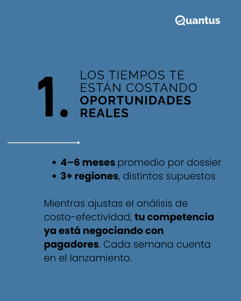 Quantuslatam_'s tweet photo. Tu dossier de acceso tarda 4–6 meses.

Tu competencia ya está negociando con pagadores.

Hay una forma más rápida — y más inteligente.

Escríbenos VALOR 👇

#MarketAccess #Pharma #Quantus https://t.co/sbaWPBSQDh
