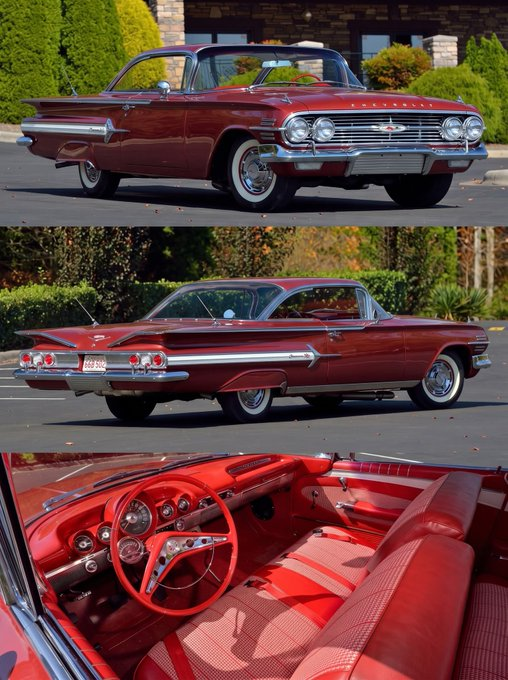Ellie257981's tweet photo. 1960 Chevrolet Impala Sport Coupe ❤ it's really cool. Do you guys like it?🤔 https://t.co/M3Spp7ulMZ