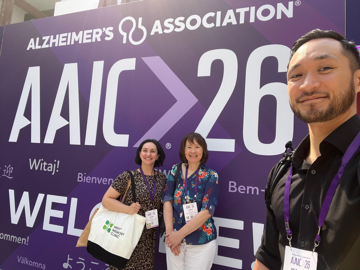 MINTMemoryCare's tweet photo. Our team had a great time at #AAIC2026 ! It was educational, informative, and full of great people. We hope everyone had the chance to stop by our poster and have some good discussions with us 😊 Hope to see you all again next year! https://t.co/RmoumLAhSb
