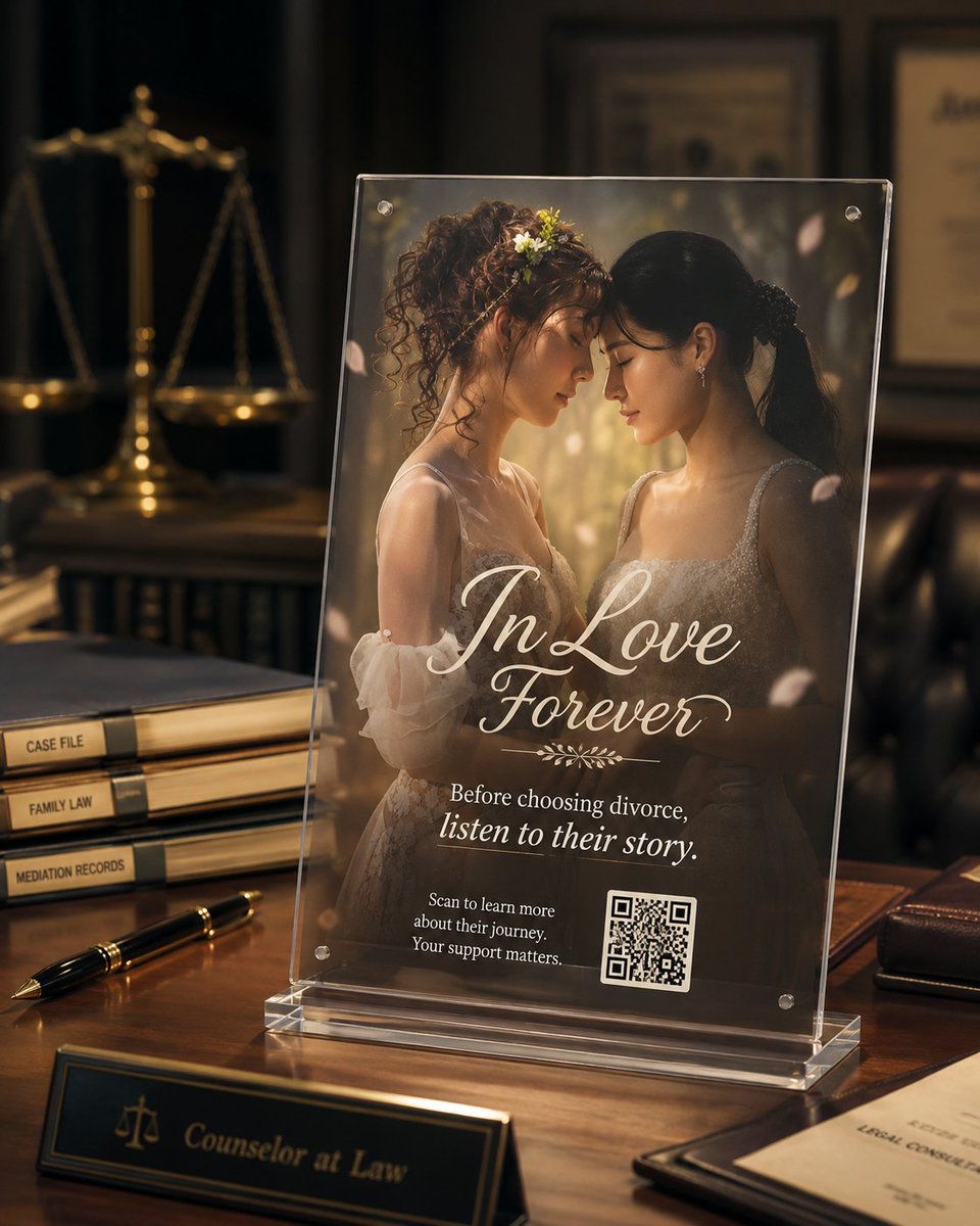 justine_debs's tweet photo. I already spoke about the beauty of the series itself, but now let me speak as someone who works in the creative industry:

In Love Forever has enormous promotional potential.

I understand that timing and budget are always challenges not only in Thailand, and across the entire entertainment and advertising industry. I know how difficult approvals, commitments, production schedules, and even budgets from major brands can be.

That is exactly where the creative team’s role becomes important.

Promotion is not always about spending more money. Sometimes, it is simply about finding one strong idea that makes people stop, smile, scan, share, and become curious about the story.

There are two main directions: offline promotion, which happens on the ground, and online promotion, which happens through digital platforms, social media, television, and audience participation.

1)For offline promotion, for example  imagine two brides walking through a busy mall while one carrying a playful frog inside a small decorative cage. and another holding  one simple QR code inviting people to discover their story.

2) Or imagine a short, harmless staged scene between a bride and an overly dramatic mother-in-law. People stop to watch, and then the actors reveal the message:

“Every marriage has a story. Scan to watch In Love Forever.”

3) Another simple idea could be posters placed near legal offices or wedding-related locations saying:

“Before choosing divorce, listen to their story.”

The posters could lead directly to the series through a QR code.

4) The team could also create a small interactive installation called “Who Is Your Home?” People write the name of the person who makes them feel safe, take a photo, and share it with the series hashtag.

5) Even a mall mirror could have the message:

“Your parents gave you roots. Who became the home you chose?”

These ideas do not require a huge production budget. They require a strong message, smart placement, and creativity.

Online promotion also has endless possibilities.

A simple question such as:

“What would you do if Gingkamol were your mother-in-law?”

could create a huge conversation across different countries and cultures.

Fans could share funny answers, reaction videos, memes, or stories using the official hashtag. JKR, Golden, Omelette,  fans already have powerful communities, so an official challenge could bring all of them together while helping new audiences discover the series.

The cast could also react to the funniest answers, choose their favorite videos, or offer small prizes such as signed posters, or access to special behind-the-scenes content.

Another online idea could be the “You Are My Home” challenge.

Couples, friends, and family members could post a photo or short video with the person they consider home  This would connect directly to the emotional heart of Episode 5 while allowing people who have never watched the series to understand its message.

Short videos could also ask real couples:

“When you marry someone, how do you balance your partner and your parents?”

That question is emotional, relatable, and relevant far beyond the GL audience. It could start meaningful conversations about marriage, family pressure, boundaries, and choosing the life you are building together.

Because In Love Forever is not only a love story.

It is about marriage, family expectations, emotional boundaries, sacrifice, forgiveness, and the courage to protect the person with whom you chose to build your future.

And life becomes more beautiful when, after every disagreement, every fear, and every difficult day, the love of your life is still beside you saying:

“You are my home.”

That single message can inspire so many promotional ideas emotional, funny, relatable, and meaningful.

I am not saying that Channel 3 has done nothing. I understand that there may be many reasons behind every decision, including timing, existing commitments, budget, and internal planning. But I  believe this series has the potential to reach a much wider audience with more creative and consistent promotion. for each episode

At the same time, the full responsibility should never be placed only on fans.

Fans already spend their time, creativity, and  their own money promoting the artists and the series they love. Their support should always be appreciated and never taken for granted or used to make them feel guilty for not doing enough.

Official promotion and fan promotion should support each other.

The company opens the door, and the fans help the story travel farther.

LingOrm’s chemistry feels real because they are real  their connection on screen is natural, and filled with trust. No matter how much official promotion exists, JKR and solo fans will always stand beside them. But imagine how far this beautiful story could travel when the production team, creative team, and fans all move together in the same direction.

A beautiful series deserves more than viewers. It deserves a conversation.
And In Love Forever has everything needed to become one.
@ormmormm @linglingsirilak 

LINGORM ILF EP5
#วาดฝันวันวิวาห์EP5
