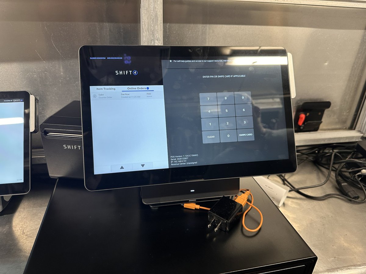 Shift4Gabriel's tweet photo. SLIDER KINGDOM in Spring Hill, Fl has chosen @Shift4 for their food truck operations. A new #Shift4Dine system was just installed in preparation for their grand opening.
Welcome! https://t.co/suk39n832a