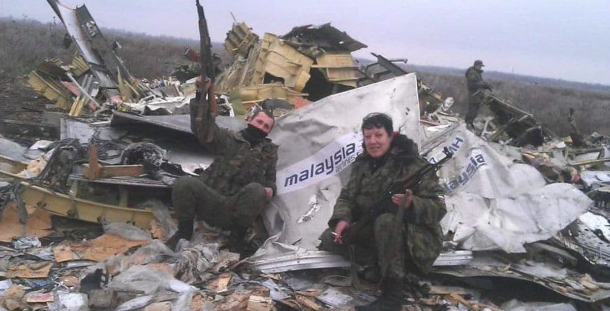 reshetz's tweet photo. On this day 12 years ago russian soldiers shot down MH17, no passengers survived https://t.co/aul4xoXGrE