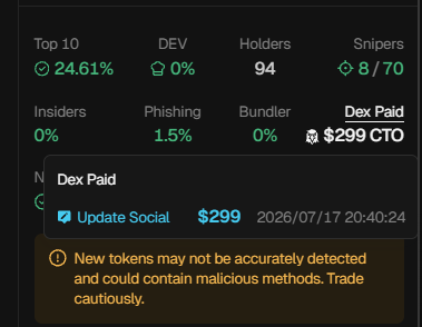 clustydotfun's tweet photo. dex finally updated https://t.co/mqtGIoxuEq