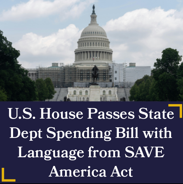 TheMaineWire's tweet photo. The U.S. House of Representatives has approved a State Department spending bill that includes language for an election integrity measure that has been a focus for many congressional Republicans, as well as for President Donald Trump.

More details:
https://t.co/bojfMC4dZu https://t.co/v8pO84EvQ9