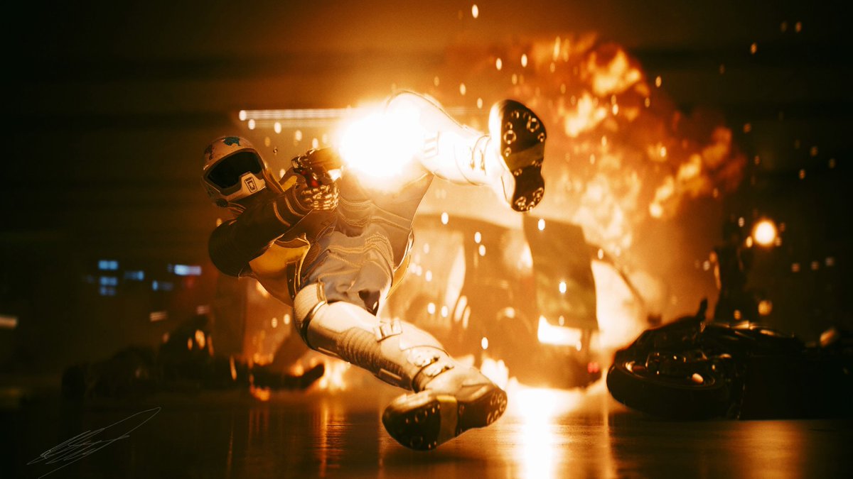 SMacory's tweet photo. If we act now we'd be able to intercept a lightly armored 'Saka convoy near Corpo Plaza. No time for a solid plan though, looks like I'm gonna have to wing it.What could possibly go wrong? #cyberpunk2077 #S_macory
#Digitalphotography #cyberpunkphoto #cyberpunkphotomode #shootout https://t.co/L8RdXclr9A