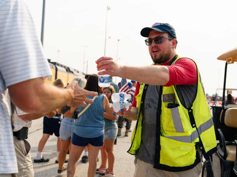 nscorp's tweet photo. As the East Coast portion of @UnionPacific's Big Boy No. 4014 tour on the NS network has come to an end, we want to recognize the more than 250 NS volunteers who helped create an unforgettable experience for the hundreds of thousands of people who joined us to celebrate America's 250. 🇺🇸🚂
 
From welcoming guests and sharing stories to supporting safety efforts and handling countless behind-the-scenes details, our volunteers brought these events to life. They traveled from across our network, generously giving their time and energy to help create memories that will last a lifetime for friends, families, railfans, and our communities.
 
None of this would have been possible without our Community Impact team, who worked tirelessly behind the scenes for months to bring every stop to life—from developing the vision and coordinating volunteers to leading on the ground and managing every detail.
 
Thank you to our Operations teams, whose planning and coordination safely moved one of the world's most iconic locomotives across our network, and to the UP team for their incredible partnership throughout this historic journey.
 
To Team NS, NSPD, UP Steam Team, Operation Lifesaver, local first responders, and everyone who helped make these display stops and employee events possible: thank you! The smiles, stories, and memories created along the way will be a lasting reminder of the incredible people behind every stop.