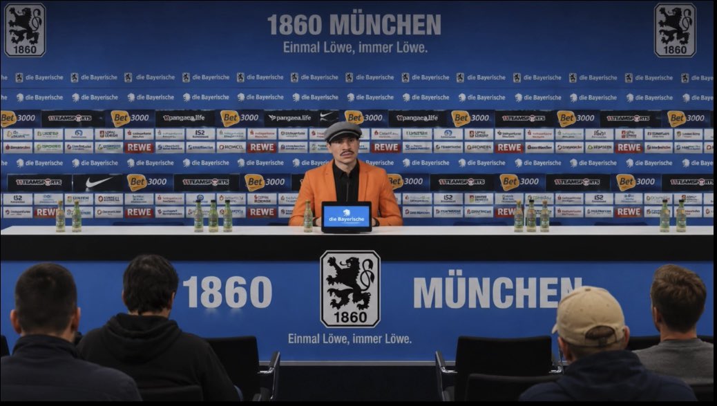 LoewenReporter's tweet photo. 🚨 OFFIZIELL: Rüdiger Rammel ist neuer Cheftrainer des TSV 1860 München.

Die Vorstellung auf der Pressekonferenz ist erfolgt. Damit beginnt ein neues Kapitel bei den Löwen.

📸 Eindrücke von der PK.
#Rammel26 https://t.co/rgverw1Poc