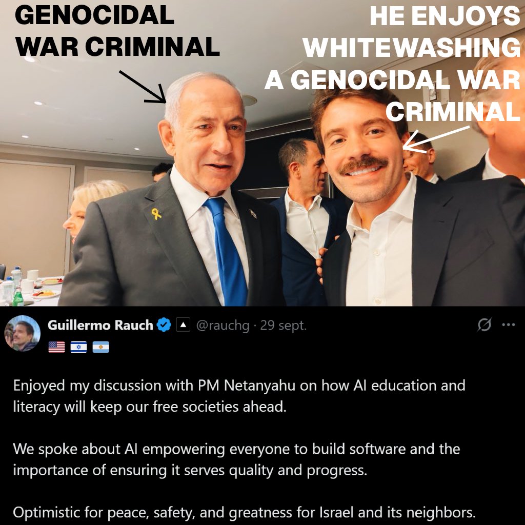 jeflopo's tweet photo. @dominikkoch @vercel Try with @netanyahu https://t.co/CBQx3mkEYT