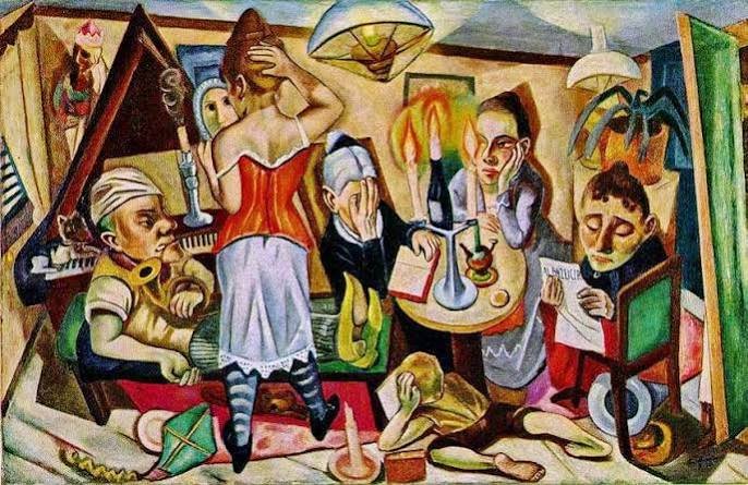 MossadAgente7's tweet photo. @sinclaudicarr @Beyondandend Está era la elite de la pintura en la república de weimar, por supuesto un judío https://t.co/8KaU9GHGqi