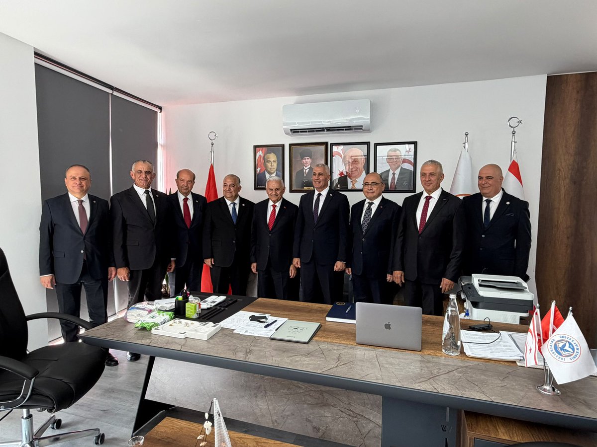 BY's tweet photo. Eğitime, bilime ve teknolojiye yapılan her yatırım; geleceğe bırakılan en güçlü mirastır.

On Beş Kasım Kıbrıs Üniversitesi Rektörlük ve Akıllı Hayatlar Yeni Binası’nın açılışını gerçekleştirdik.

Kuzey Kıbrıs Türk Cumhuriyeti’nin yükseköğretim alanındaki gelişimine katkı sunacak bu önemli yatırımın hayırlı olmasını diliyorum.
