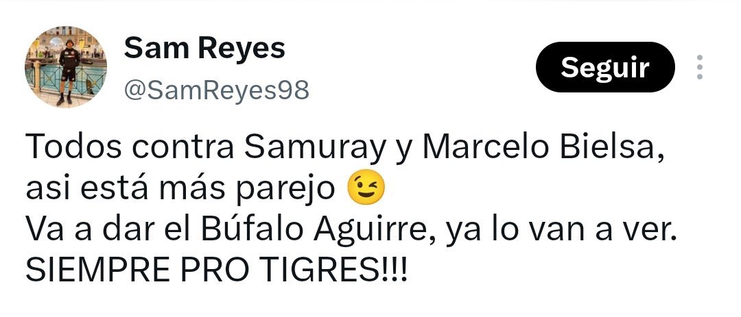 AELEM98's tweet photo. @SamReyes98 😜😉 https://t.co/Qv8iAyDCby