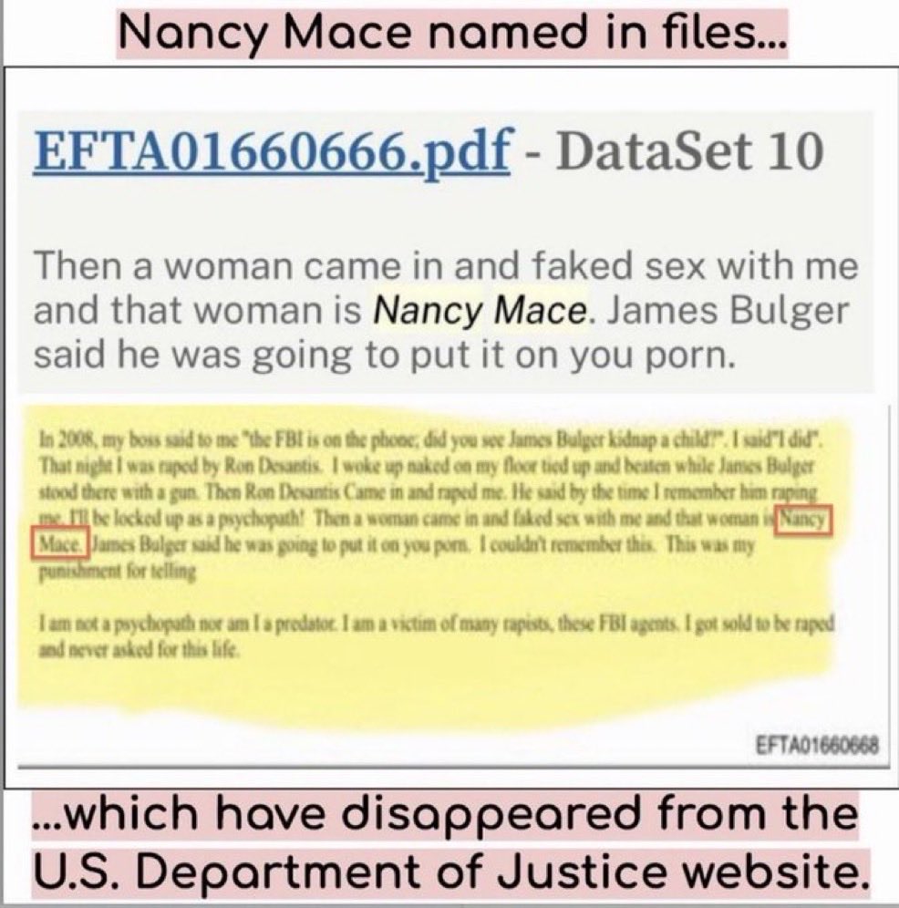 BeyondParodies's tweet photo. @RepNancyMace https://t.co/jBySLriHC9