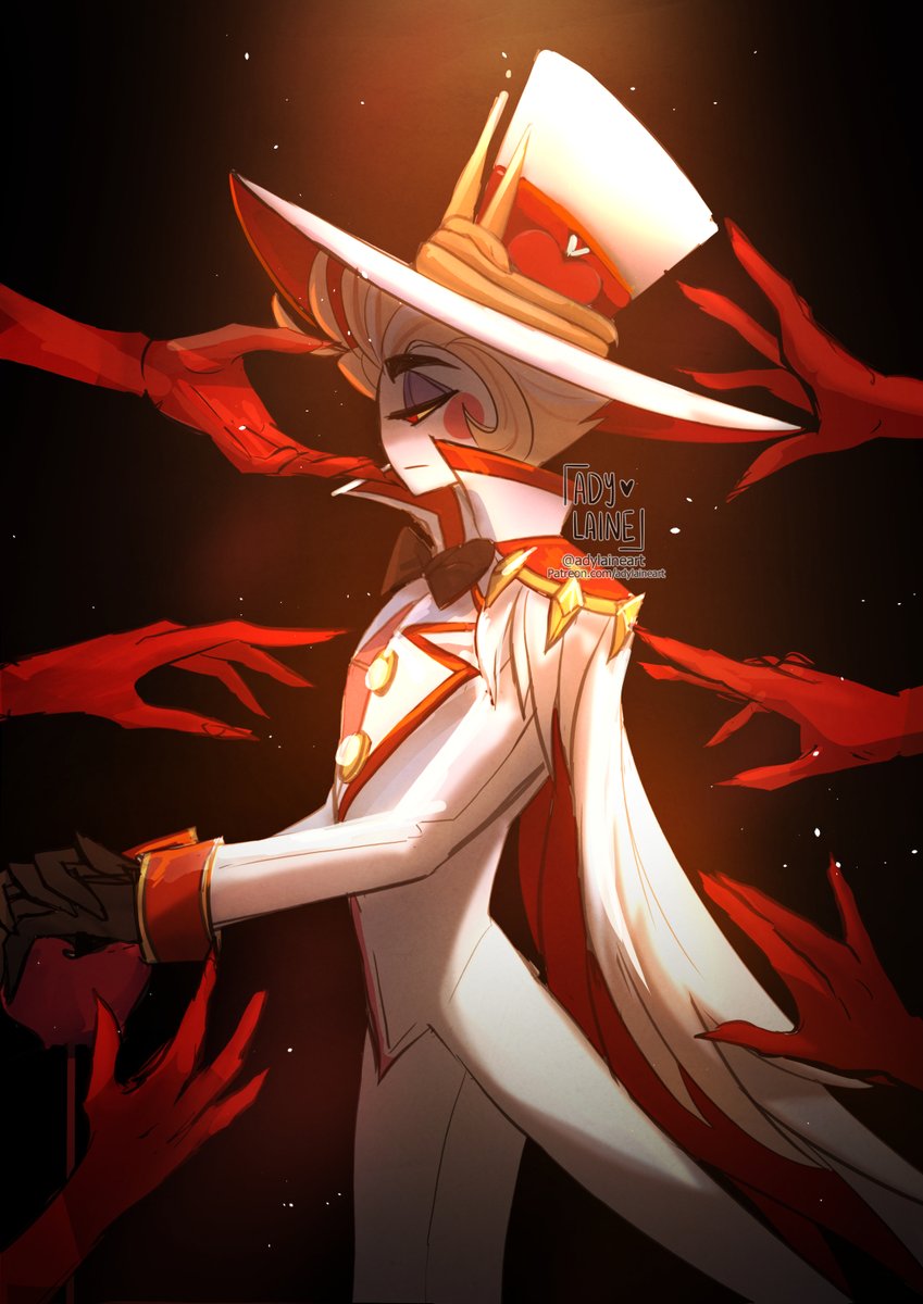 adylaineart's tweet photo. Lucifer Morningstar 🐍🍎✨
“Worship is just another kind of hunger.”

#HazbinHotel #HazbinHotelFanart https://t.co/RpkmiaOwTB