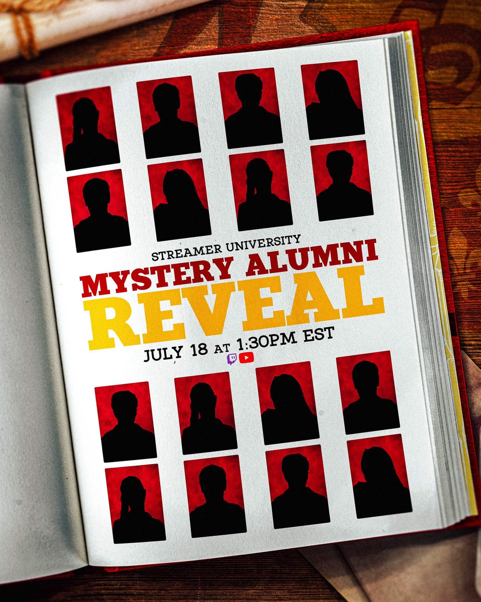 KaiCenat's tweet photo. STREAMER UNIVERSITY SELECTED ALUMNI REVEAL TOMORROW AT 1:30EST BE THERE https://t.co/95cKu9aaJh