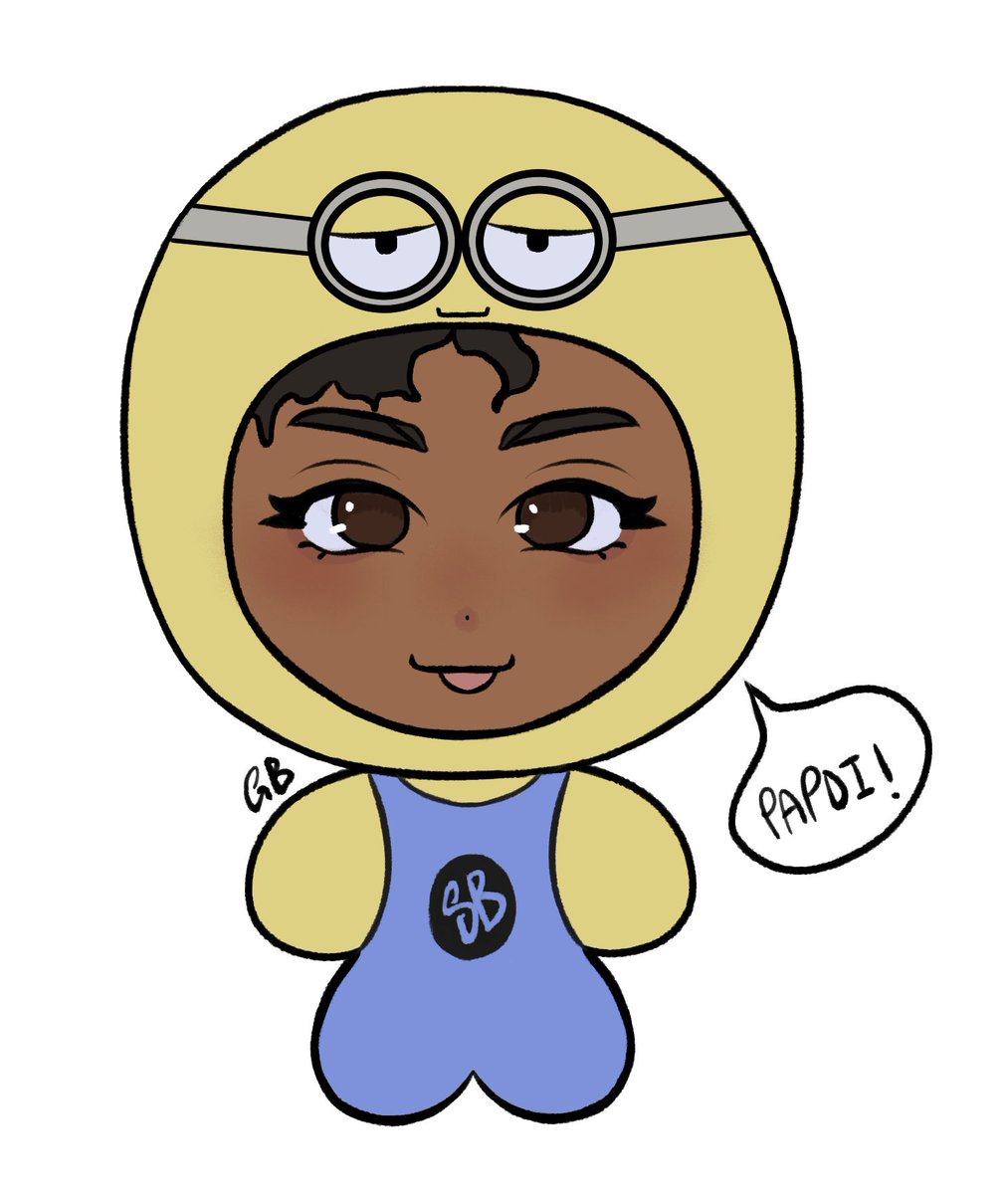 GabisBrows's tweet photo. Drew this minion Kauê real quick on my lunch break 😭 ILYSM kauê https://t.co/HHcj5a8j6R