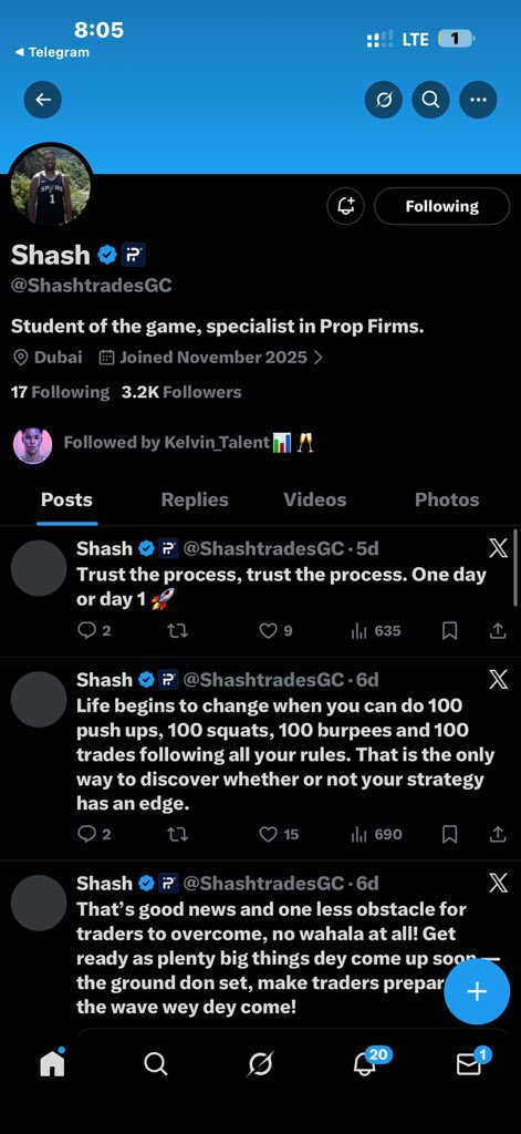 Khalifah__ms's tweet photo. @Kelvintalent_ @fundingpips @ShashtradesGC Done https://t.co/BKixUINTEG