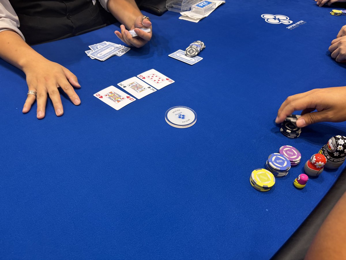 PL2-7DD、3枚交換すると稀にフロップが出るらしい