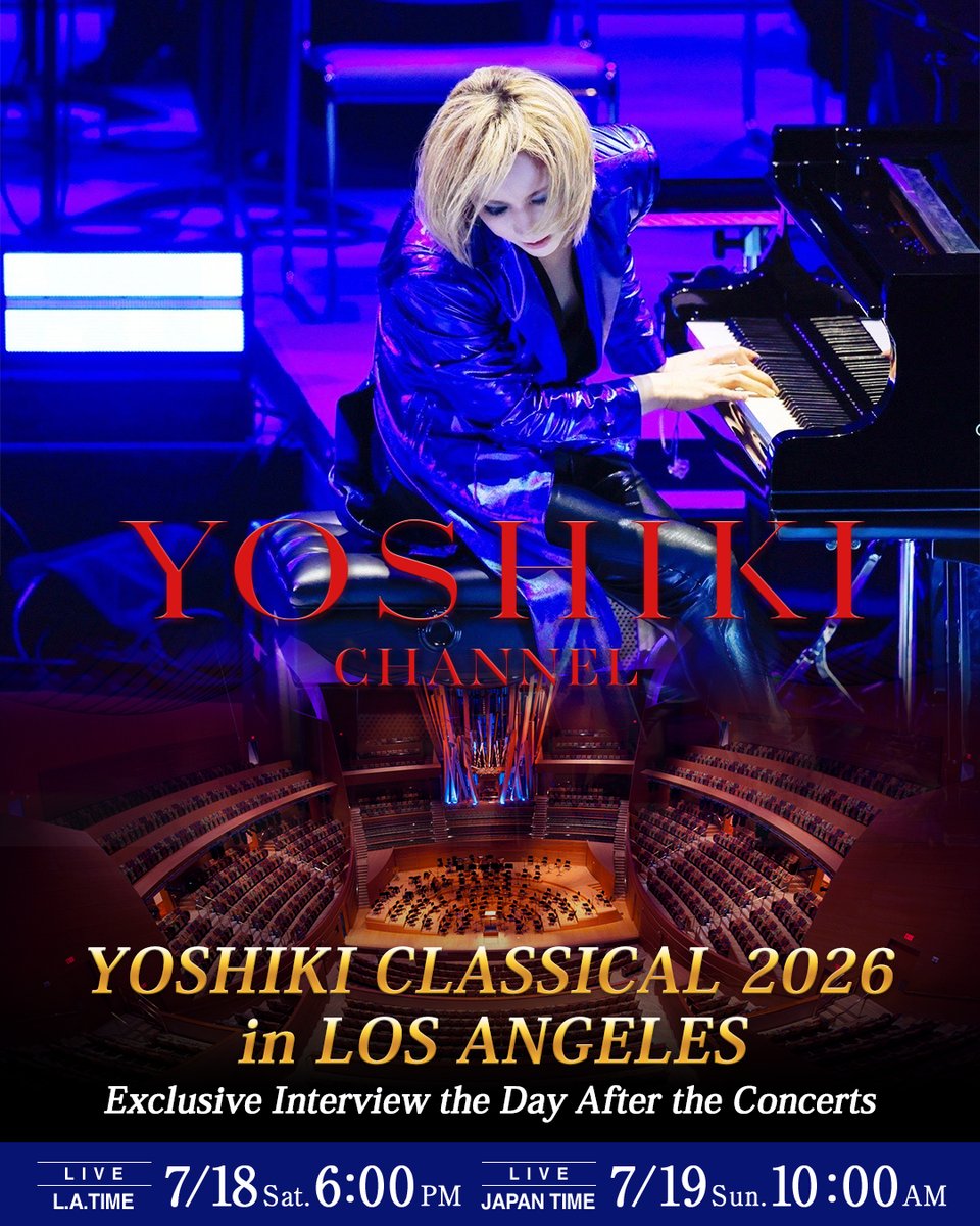 Yoshiki (@YoshikiOfficial) / Posts / X