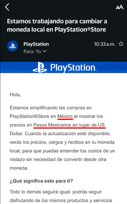 MRengar_'s tweet photo. Playstation mostrará los juegos en pesos Mexicanos para reflejar mejor el precio. https://t.co/FwHIicZp18
