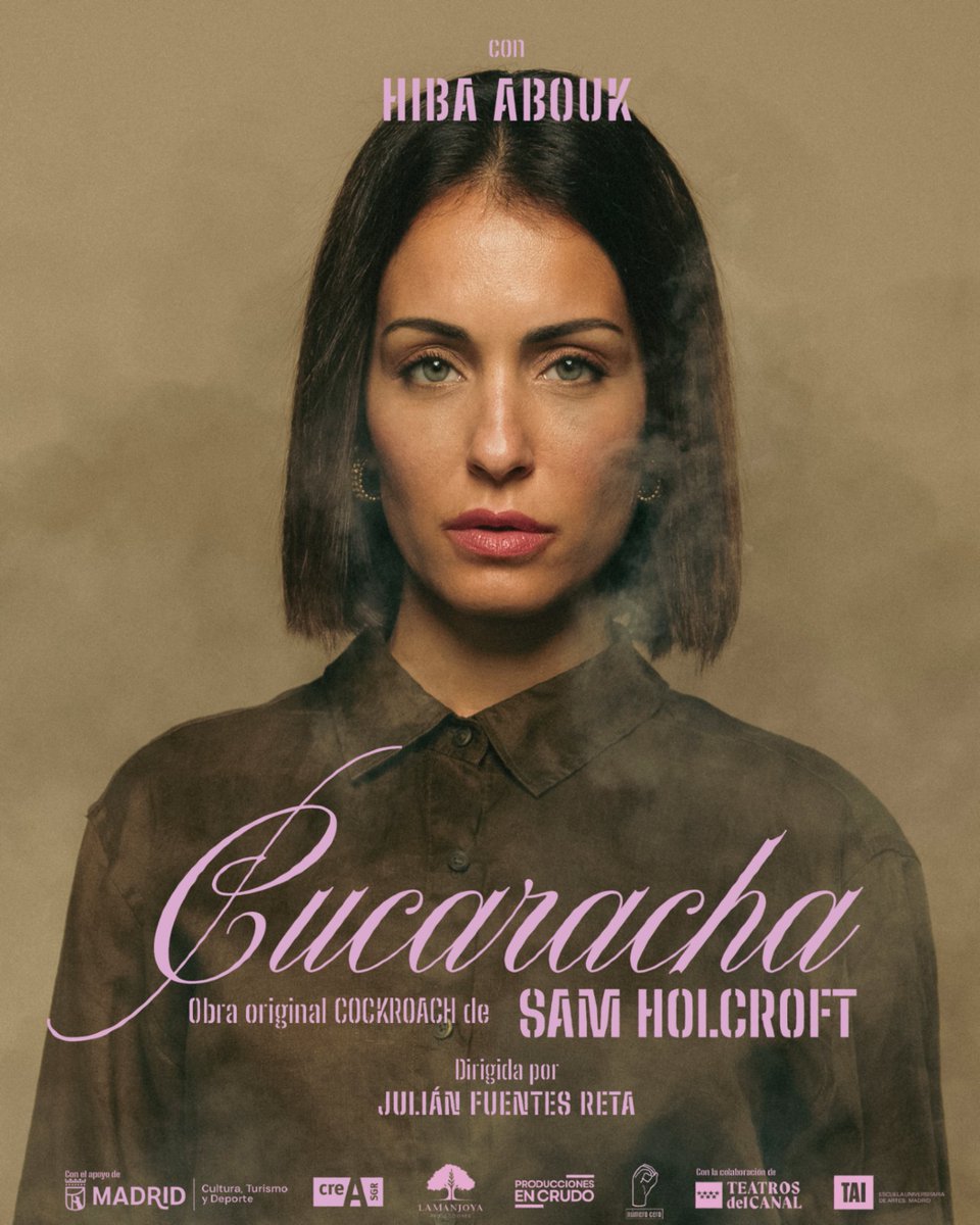 El_Batel's tweet photo. 🎭Cucaracha, dirigida por Julián Fuentes Reta y protagonizada por Hiba Abouk, Julio Peña, Lucía Diez, Miriam Queba, Nakarey y Javier Amann, llega a #ElBatel. La obra plantea una pregunta incómoda ¿puede la educación salvarnos pase lo que pase?
📅14 octubre https://t.co/0hC9T1Au5g https://t.co/BFkafZF3e5